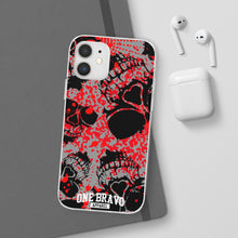 Load image into Gallery viewer, One Bravo Skull Flexi Phone Case