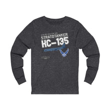 Load image into Gallery viewer, KC-135 Aircraft Unisex Long Sleeve Tee
