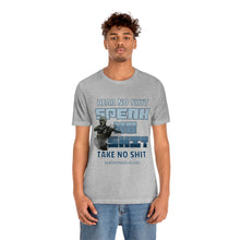 Load image into Gallery viewer, Hear No Shit, Take No Shit, Speak No Shit Unisex Tee