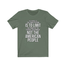 Load image into Gallery viewer, The Purpose Of The Constitution Unisex Tee
