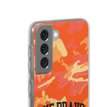 Load image into Gallery viewer, One Bravo Orange Camo Flexi Phone Case
