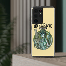 Load image into Gallery viewer, One Bravo Skeleton Middle Finger Flexi Phone Case