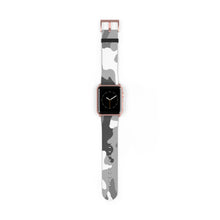 Load image into Gallery viewer, Snow Camo Apple Watch Band