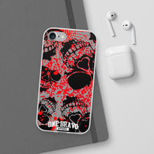 Load image into Gallery viewer, One Bravo Skull Flexi Phone Case