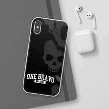 Load image into Gallery viewer, One Bravo Skull #2 Flexi Phone Case