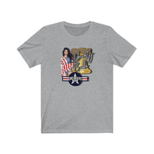 Load image into Gallery viewer, Liberty Belle Nose Art Unisex Tee