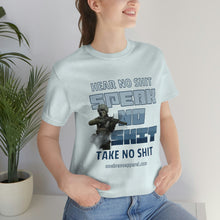 Load image into Gallery viewer, Hear No Shit, Take No Shit, Speak No Shit Unisex Tee