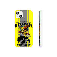 Load image into Gallery viewer, Iowa University Football Flexi Phone Case