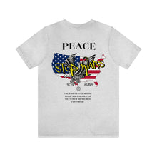 Load image into Gallery viewer, Peace, Stop Wars Unisex Tee