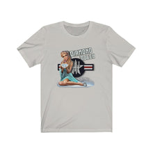 Load image into Gallery viewer, Diamond Dolly Nose Art Unisex Tee