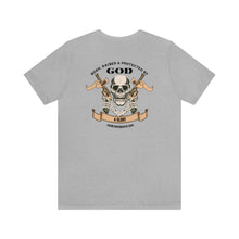 Load image into Gallery viewer, Born, Raised & Protected By GOD Unisex Tee