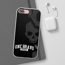 Load image into Gallery viewer, One Bravo Skull #2 Flexi Phone Case