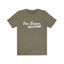 Load image into Gallery viewer, One Bravo Tail Logo(Lt.) Unisex Tee