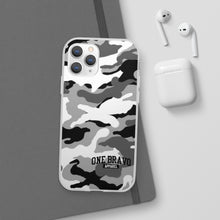 Load image into Gallery viewer, One Bravo Snow Camo Flexi Phone Case