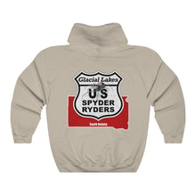 Load image into Gallery viewer, Glacial Lakes Chapter Logo Unisex Hooded Sweatshirt