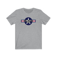 Load image into Gallery viewer, One Bravo Air Force Roundel Logo Unisex Tee