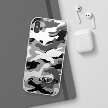 Load image into Gallery viewer, One Bravo Snow Camo Flexi Phone Case