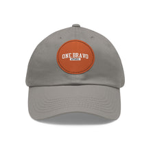 Load image into Gallery viewer, One Bravo Hat with Leather Patch