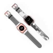 Load image into Gallery viewer, Snow Camo Apple Watch Band