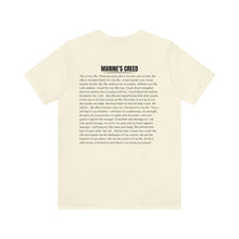 Load image into Gallery viewer, Marine's Creed Unisex Tee