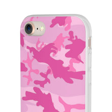 Load image into Gallery viewer, One Bravo Pink Camo Flexi Phone Case