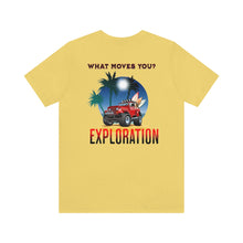 Load image into Gallery viewer, Jeep- What Moves You Unisex Tee