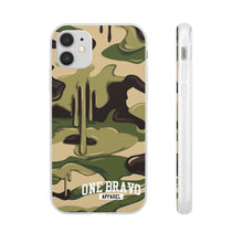 Load image into Gallery viewer, One Bravo Dripping Camo Flexi Phone Case