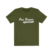 Load image into Gallery viewer, One Bravo Tail Logo(Lt.) Unisex Tee