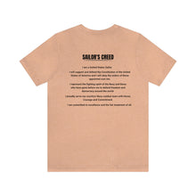 Load image into Gallery viewer, Sailor's Creed Unisex Tee