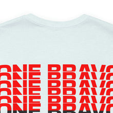 Load image into Gallery viewer, One Bravo Stacked Logo Unisex Tee