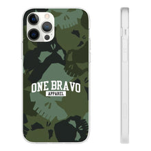 Load image into Gallery viewer, One Bravo Skull #3 Flexi Phone Case