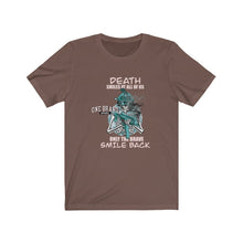 Load image into Gallery viewer, Death Smiles At All Of Us Unisex Tee