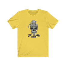 Load image into Gallery viewer, One Bravo Skull Grenade Unisex Tee