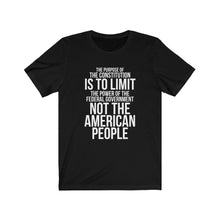 Load image into Gallery viewer, The Purpose Of The Constitution Unisex Tee