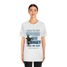 Load image into Gallery viewer, Hear No Shit, Take No Shit, Speak No Shit Unisex Tee