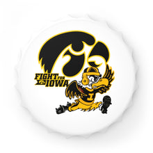 Load image into Gallery viewer, Vintage Iowa Hawkeye Football Bottle Opener