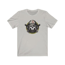 Load image into Gallery viewer, Skull w/Kevlar Helmet Unisex Tee