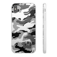 Load image into Gallery viewer, One Bravo Snow Camo Flexi Phone Case