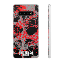 Load image into Gallery viewer, One Bravo Skull Flexi Phone Case
