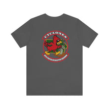 Load image into Gallery viewer, Cyclones Military Patch Unisex Tee