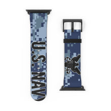Load image into Gallery viewer, US Navy Apple Watch Band