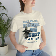 Load image into Gallery viewer, Hear No Shit, Take No Shit, Speak No Shit Unisex Tee
