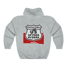 Load image into Gallery viewer, Glacial Lakes Chapter Logo Unisex Hooded Sweatshirt