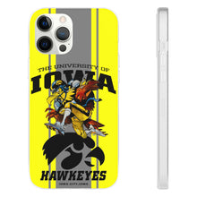 Load image into Gallery viewer, Iowa University Football Flexi Phone Case