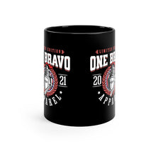Load image into Gallery viewer, One Bravo Limited Edition #5 Ceramic Black Mug