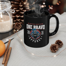Load image into Gallery viewer, One Bravo Limited Edition #3 Ceramic Black Mug