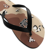 Load image into Gallery viewer, One Bravo Camo Unisex Flip-Flops