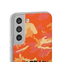Load image into Gallery viewer, One Bravo Orange Camo Flexi Phone Case