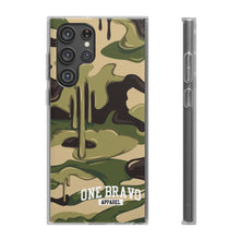 Load image into Gallery viewer, One Bravo Dripping Camo Flexi Phone Case