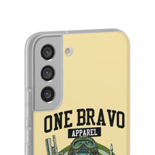 Load image into Gallery viewer, One Bravo Skeleton Middle Finger Flexi Phone Case